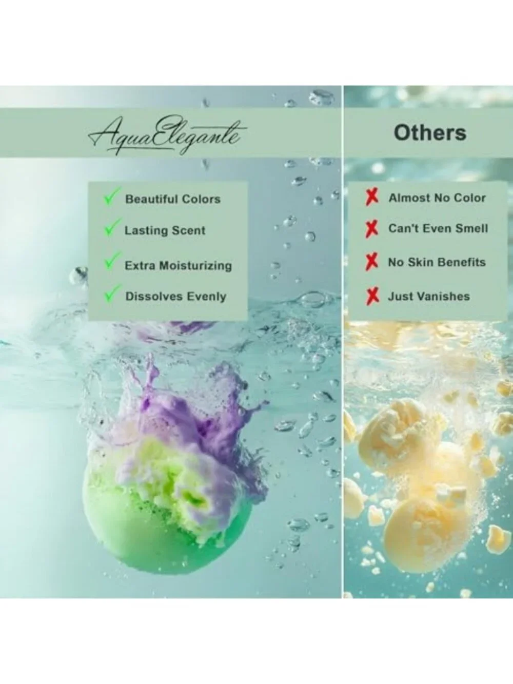 Tropical Fruit Bath Fizzies Set - 12 Large Bubble Bath Bombs for Relaxation